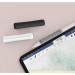 Stoyobe Apple Pencil Silicone Holder Grip Set - 3 броя силиконов грип за Apple Pencil, Apple Pencil 2 (черен, сив, бял) 6