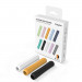 Stoyobe Apple Pencil Silicone Holder Grip Set - 3 броя силиконов грип за Apple Pencil, Apple Pencil 2 (черен, оранжев, бял) 5