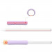 Stoyobe Apple Pencil Silicone Holder Grip - силиконов грип за Apple Pencil, Apple Pencil 2 (бял) 2