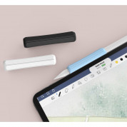 Stoyobe Apple Pencil Silicone Holder Grip Set - 3 броя силиконов грип за Apple Pencil, Apple Pencil 2 (черен, тъмносин, син) 5