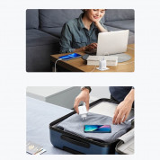 Ugreen Fast Wall Charger 65W PD - захранване за ел. мрежа за лаптопи, смартфони и таблети с USB-A и 2xUSB-C изходи с технология за бързо зареждане (бял) 3