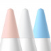 Baseus Smooth Writing Silicone Cover Nibs 12 pcs. - комплект силиконови протектори за върха на Apple Pencil и Apple Pencil 2nd Gen (12 броя) (цветни) 2