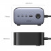 Ugreen Diginest Pro GaN Wall Power Strip With USB-C Hub 100W - разклонител с 2 изхода и вградени 3хUSB-C и 1хUSB-A изхода за мобилни устройства (черен) 2