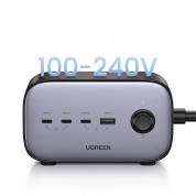 Ugreen Diginest Pro Wall Power Strip With USB-C Hub 100W (black) 2