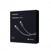 Ugreen Thunderbolt 4 Cable - USB-C към USB-C кабел с Thunderbolt 4 (80 см) (черен)  10