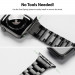 Ringke Metal One Classic Band - стоманена каишка за Apple Watch 38мм, 40мм, 41мм (черен) 2