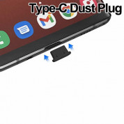 USB-C Dust Plug - силиконова тапа против прах за устройства с USB-C порт (черна) 1