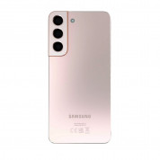 Samsung Back Cover - оригинален резервен заден капак за Samsung Galaxy S22 (розов)