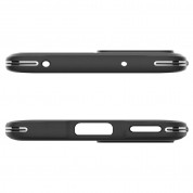 Spigen Rugged Armor Case - тънък качествен силиконов (TPU) калъф за Xiaomi 13 Lite (черен) 4