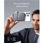 Anker 622 Magnetic Battery MagGo, 5000 mAh - сгъваема външна батерия с USB-C порт и безжично зареждане с MagSafe (черен) (разопакован продукт) 4
