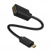 Ugreen HDMI to micro HDMI Adapter 4K 60Hz - адаптер мъжко microHDMI към женско HDMI (черен) 3