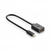 Ugreen HDMI to micro HDMI Adapter 4K 60Hz - адаптер мъжко microHDMI към женско HDMI (черен) 2