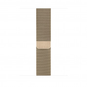Apple Milanese Loop Stainless Steel for Apple Watch 42mm, 44mm, 45mm, Ultra 49mm (gold) (bulk) 2