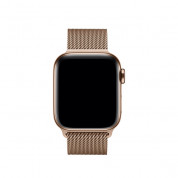 Apple Milanese Loop Stainless Steel for Apple Watch 38mm, 40mm, 41mm (gold) (bulk) 1
