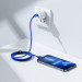 Baseus Crystal Shine USB-C to Lightning Cable PD 20W (CAJY000203) - USB-C към Lightning кабел за Apple устройства с Lightning порт (120 см) (тъмносин) 8