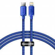 Baseus Crystal Shine USB-C to Lightning Cable PD 20W (CAJY000203) (120 cm) (navy blue)