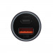 Baseus Golden Contactor Max Quick Car Charger 60W (CGJM000113) - зарядно за кола с USB-A и USB-C изходи с технология за бързо зареждане (тъмносив) 4