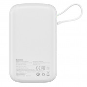 Baseus Qpow Digital Display Power bank with USB-C cable 22.5W 10000 mAh (PPQD020102) (white) 3