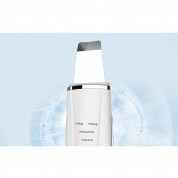 Anlan Ultrasonic Skin Scrubber With Charging Station - ултразвуков уред за почистване на лице (бял) 3
