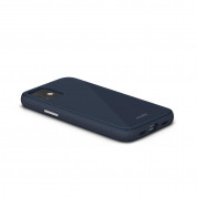 Moshi iGlaze Slim Hardshell SnapTo Case - хибриден удароустойчив кейс за iPhone 12 mini (тъмносин) 3