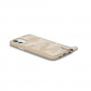 Moshi Altra SnapTo Case - стилен удароустойчив кейс за iPhone 12 mini (бежов) 5