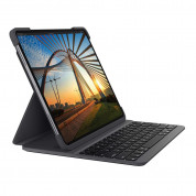 Logitech Slim Keyboard Folio Pro - безжична клавиатура, кейс и поставка за iPad Pro 11 M2 (2022), iPad Pro 11 M1 (2021), iPad Pro 11 (2020), iPad Pro 11 (2018) (черен)