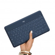 Logitech Keys-To-Go Ultrathin Bluetooth Keyboard UK - безжична клавиатура за компютри и мобилни устройства (син) 3