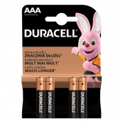 Duracell Extra Life MN1500 LR03 AAA - комплект 4 броя устойчиви алкални батерии