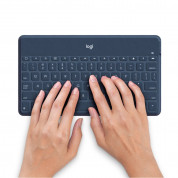 Logitech Keys-To-Go Ultrathin Bluetooth Keyboard US - безжична клавиатура за компютри и мобилни устройства (син) 2