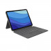 Logitech Combo Touch US - безжична клавиатура с тракпад и отделящ се кейс с поставка за iPad Pro 11 M2 (2022), iPad Pro 11 M1 (2021), iPad Pro 11 (2020), iPad Pro 11 (2018) (сив) 1