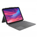 Logitech Combo Touch UK - безжична клавиатура с тракпад и отделящ се кейс с поставка за iPad 10 (2022) (сив) 1