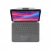 Logitech Combo Touch UK - безжична клавиатура с тракпад и отделящ се кейс с поставка за iPad 10 (2022) (сив) 2