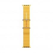 Next One H2O Silicone Band - силиконова каишка за Apple Watch 38мм, 40мм, 41мм (жълт) 2