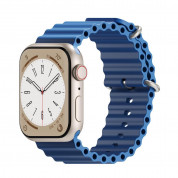 Next One H2O Silicone Band for Apple Watch 42mm, 44mm, 45mm, Ultra 49mm (midnight blue) 1