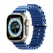 Next One H2O Silicone Band - силиконова каишка за Apple Watch 42мм, 44мм, 45мм, Ultra 49мм (син) 1