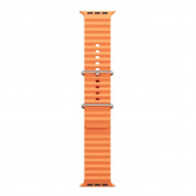Next One H2O Silicone Band - силиконова каишка за Apple Watch 42мм, 44мм, 45мм, Ultra 49мм (оранжев) 4