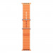 Next One H2O Silicone Band - силиконова каишка за Apple Watch 42мм, 44мм, 45мм, Ultra 49мм (оранжев) 5