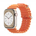 Next One H2O Silicone Band - силиконова каишка за Apple Watch 42мм, 44мм, 45мм, Ultra 49мм (оранжев) 2