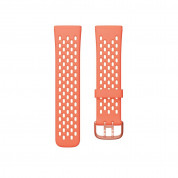 Fitbit Versa 3 Accessory Sense Sport Band Large for Fitbit Inspire 2 (melon rose)
