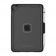 Griffin Survivor Endurance Case - защита от най-висок клас за iPad mini 5 (2019) (черен-прозрачен)  1