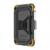 Griffin Survivor All Terrain Case V2 - защита от най-висок клас за iPad mini 5 (2019) (сив-оранжев) 