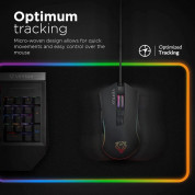 Vertux SwiftPad XL RGB Extended Gaming Mouse Pad (black) 6