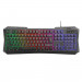 Vertux Radiance Ergonomic Backlit Wired Gaming Keyboard - геймърска клавиатура с LED подсветка (за PC) (черен) 1