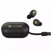 JLAB JBuds Air Icon True Wireless TWS Earbuds - безжични блутут слушалки със зареждащ кейс за мобилни устройства (черен) 2