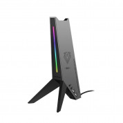 Vertux Zulu 4-in-1 Integrated Gaming Headset Stand (black)