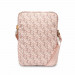 Guess PU G Cube Tablet Bag 10 - дизайнерска чанта с презрамка за таблети до 10 инча (розов) 2