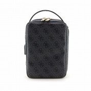 Guess PU 4G Printed Stripes Travel Universal Bag - дизайнерска чанта (органайзер) за мобилни устройства и аксесоари (черен) 4