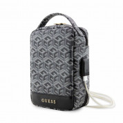 Guess PU G Cube Travel Universal Bag - дизайнерска чанта (органайзер) за мобилни устройства и аксесоари (черен)