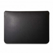 Karl Lagerfeld Saffiano Karl and Choupette NFT Sleeve 14 - дизайнерски кожен калъф за MacBook и преносими компютри до 14 инча (черен) 2