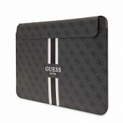 Guess PU 4G Printed Stripes Leather Laptop Sleeve 16 (black)